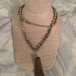 Stella and Dot Tassel Necklace