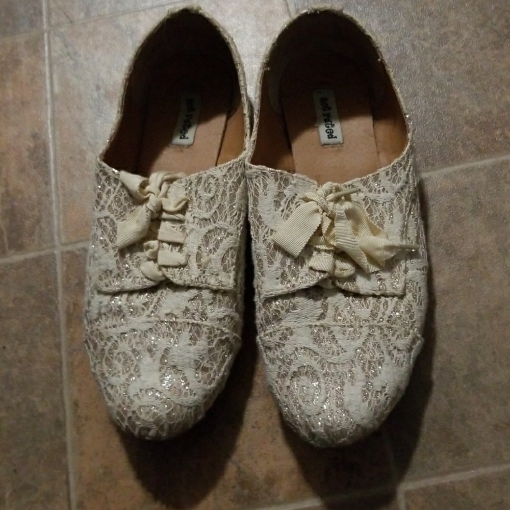 Lace Oxford Flats