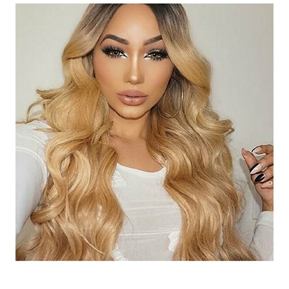 Blonde Virgin Remy Human Hair LaceFront Wig!!