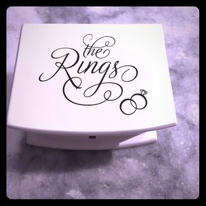 Wedding ring box