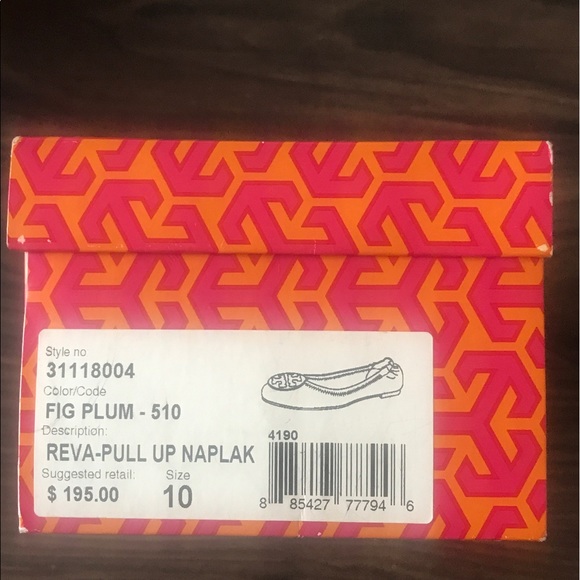 Tory Burch Patent Reva Ballet Flats - Picture 7 of 7