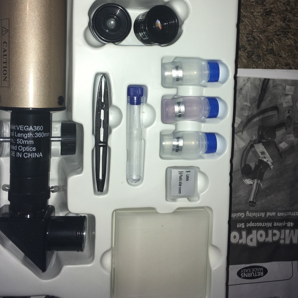 Telescope and Microscope Set