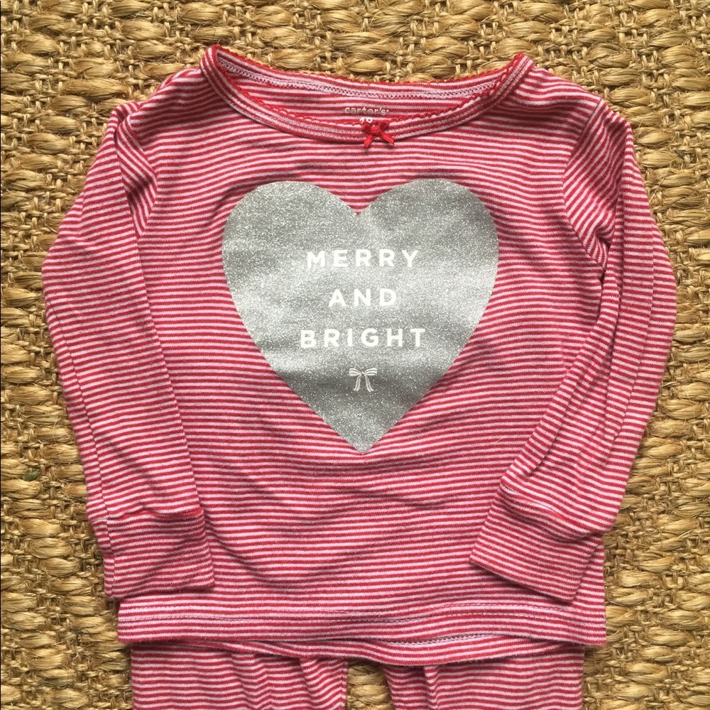 Carters 18mth Christmas Pajamas!