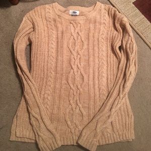 Old Navy Tan Sweater