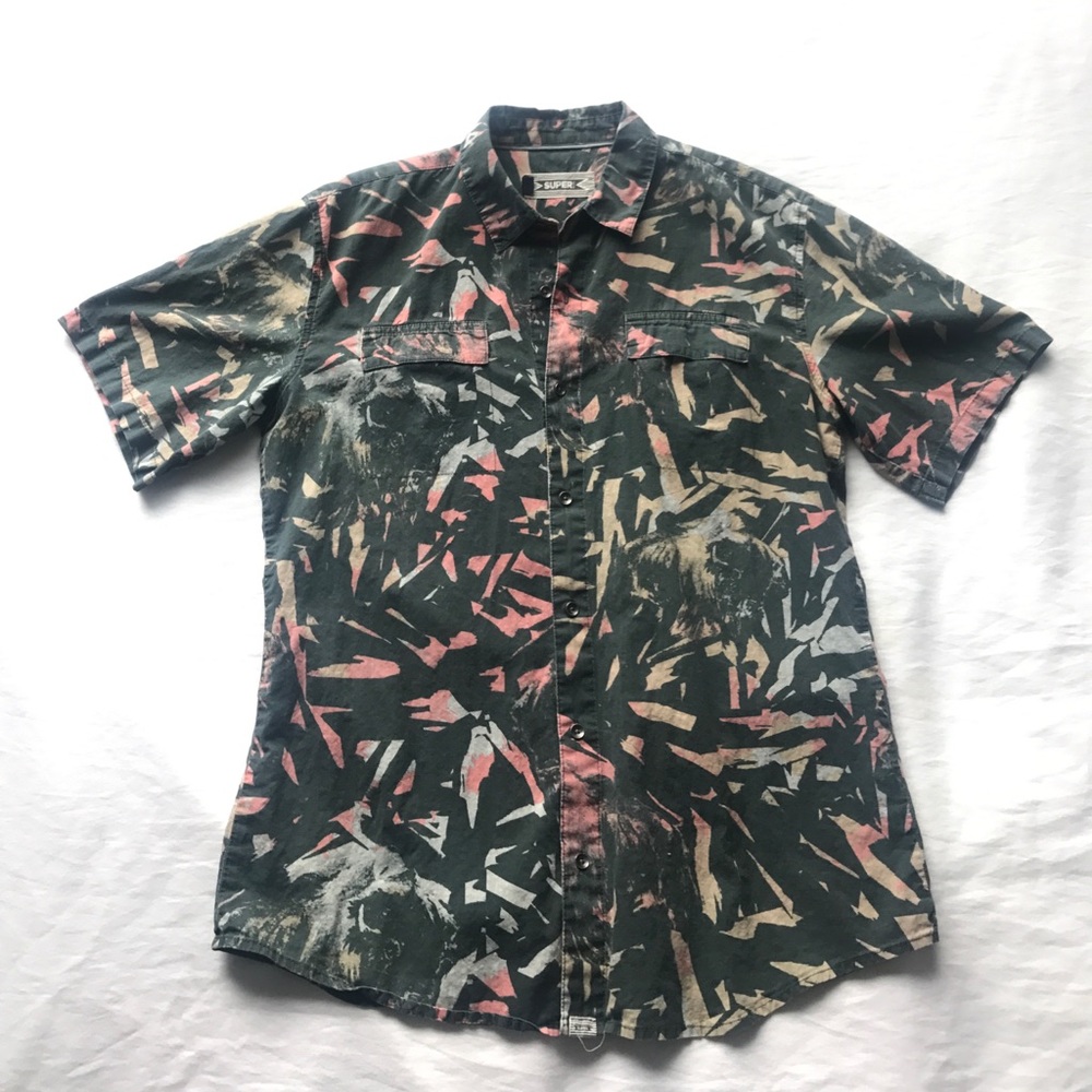 SUPER Brand casual button down
