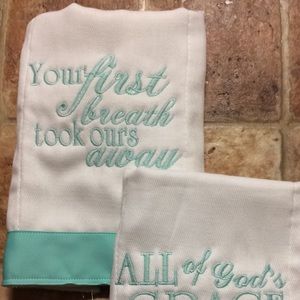 Baby Burp cloth set generic neutral