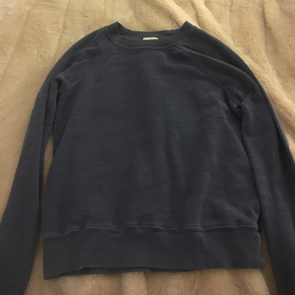 navy blue, 100% cotton, sweater