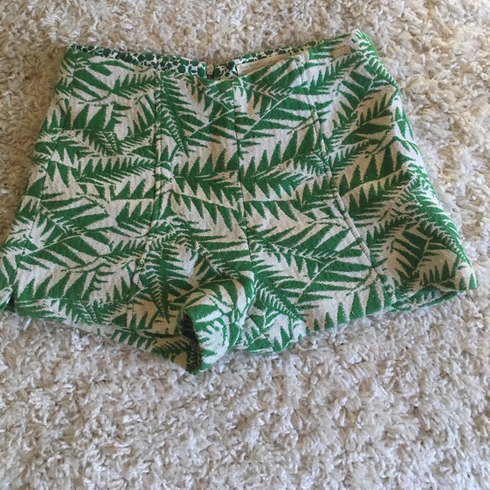Zara printed shorts