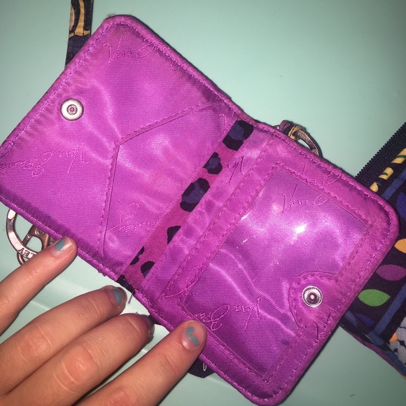 Vera Bradley wristlet and key chain with lanyard - Picture 4 of 5