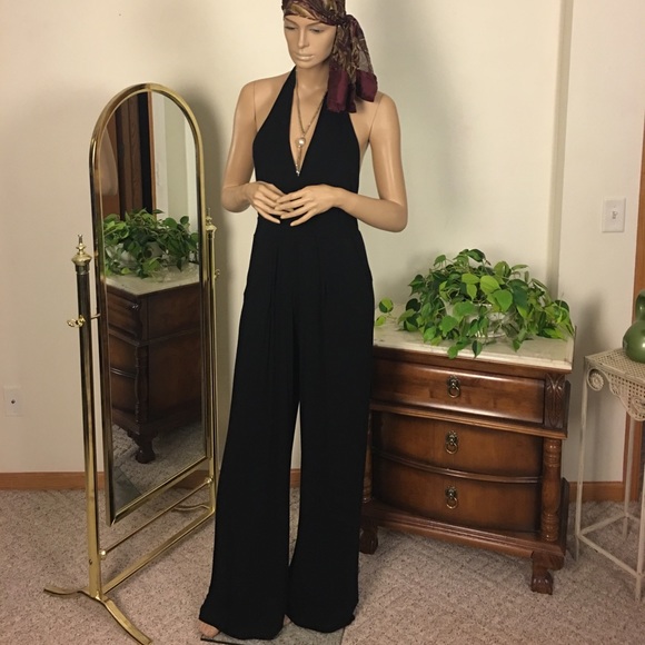 Solemio Pants - Solemio Halter Pantsuit