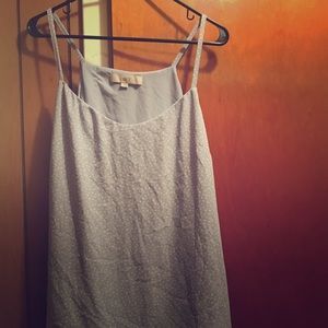 Lavender colored dressy tank top