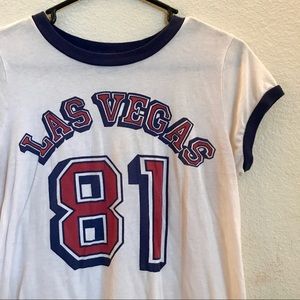 Vintage Styled Ringer Tee