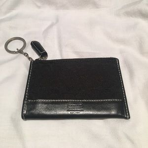 Black Coach change purse