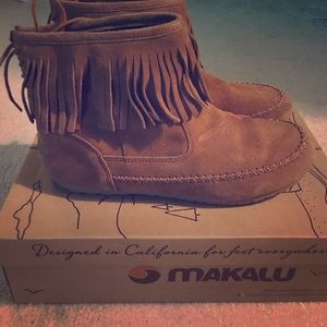 Makalu Moccasin Cabyon Tobacco Booties