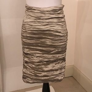 Nicole Miller ruched skirt