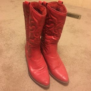 Red Cowgirl Boots