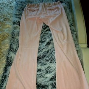 Juicy velour tracksuit set size medium, pink