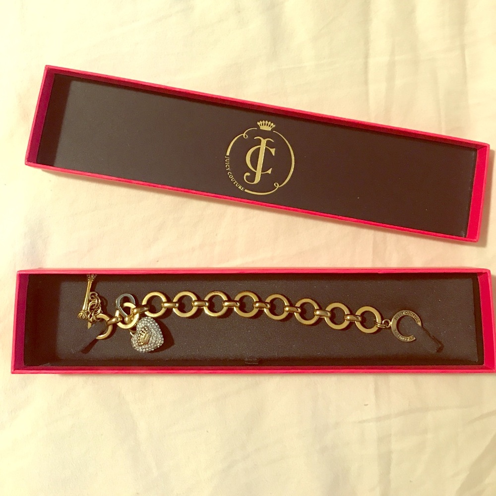 Juicy Couture charm bracelet in box