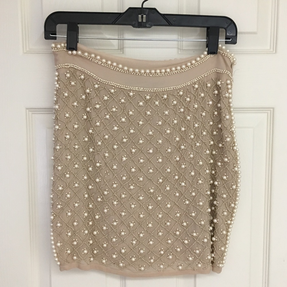 Zara pearl skirt