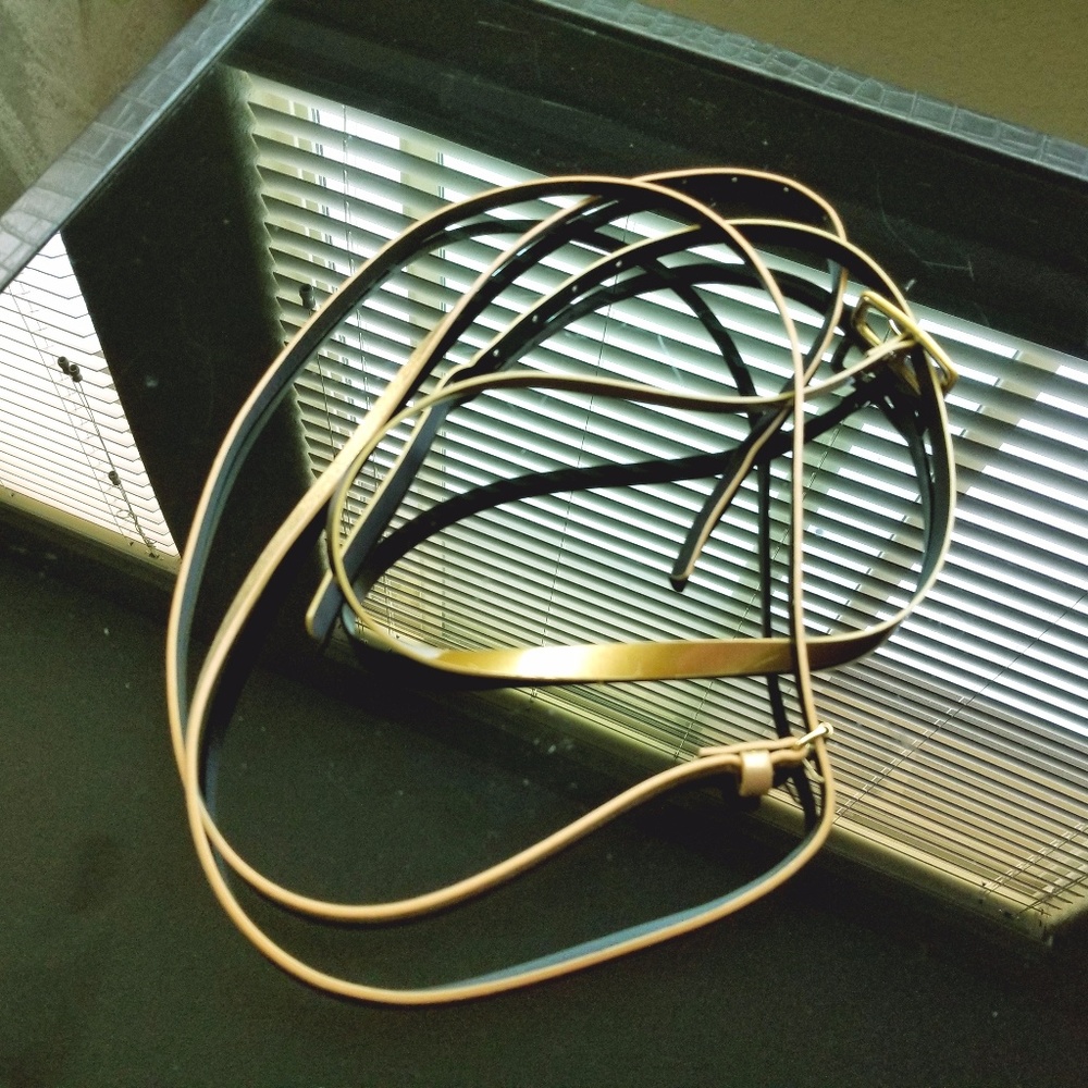 Gold Double Wrap Belts