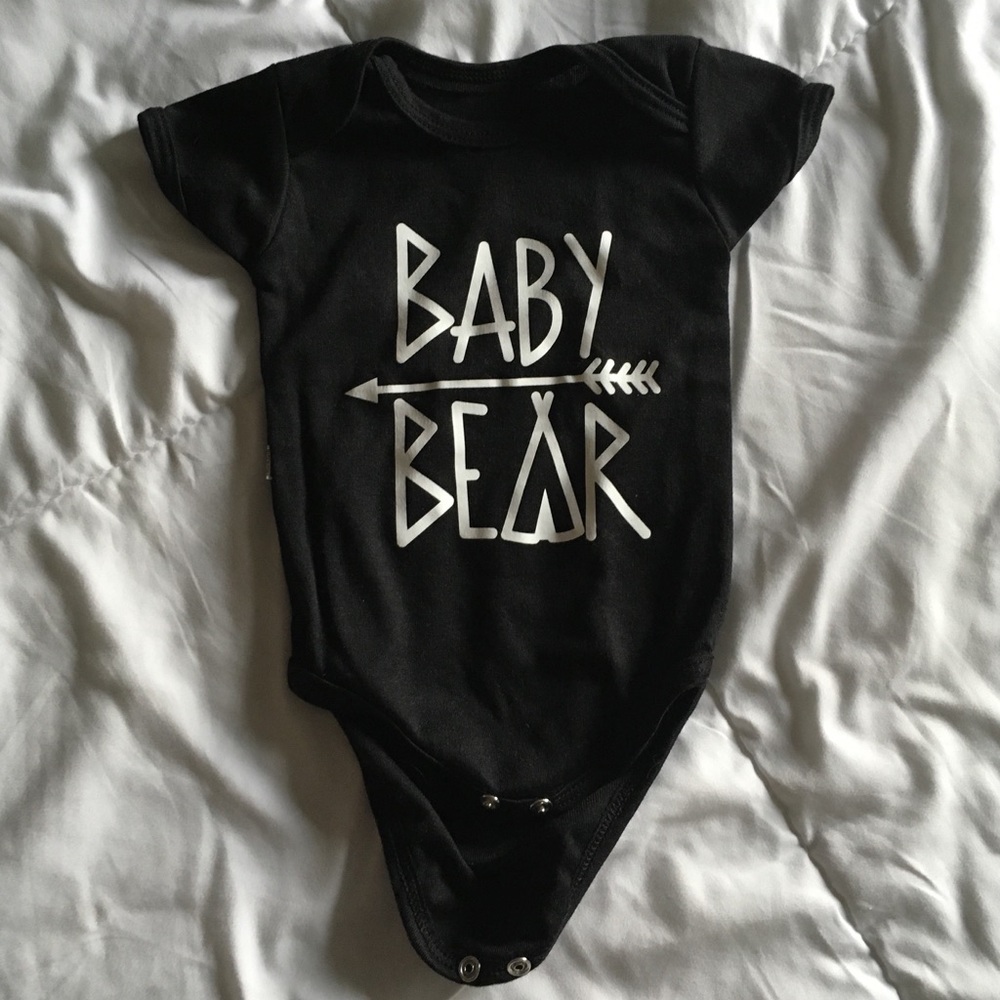 {baby bear} onesies