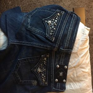 Lightly worn Miss me jeans 28x37 long inseam