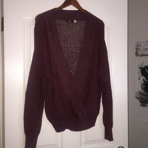 Urban Outfitters Super Plunge V Neck Sweater