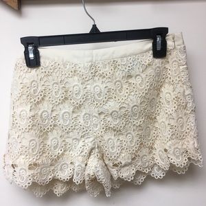 Crochet Shorts size 5