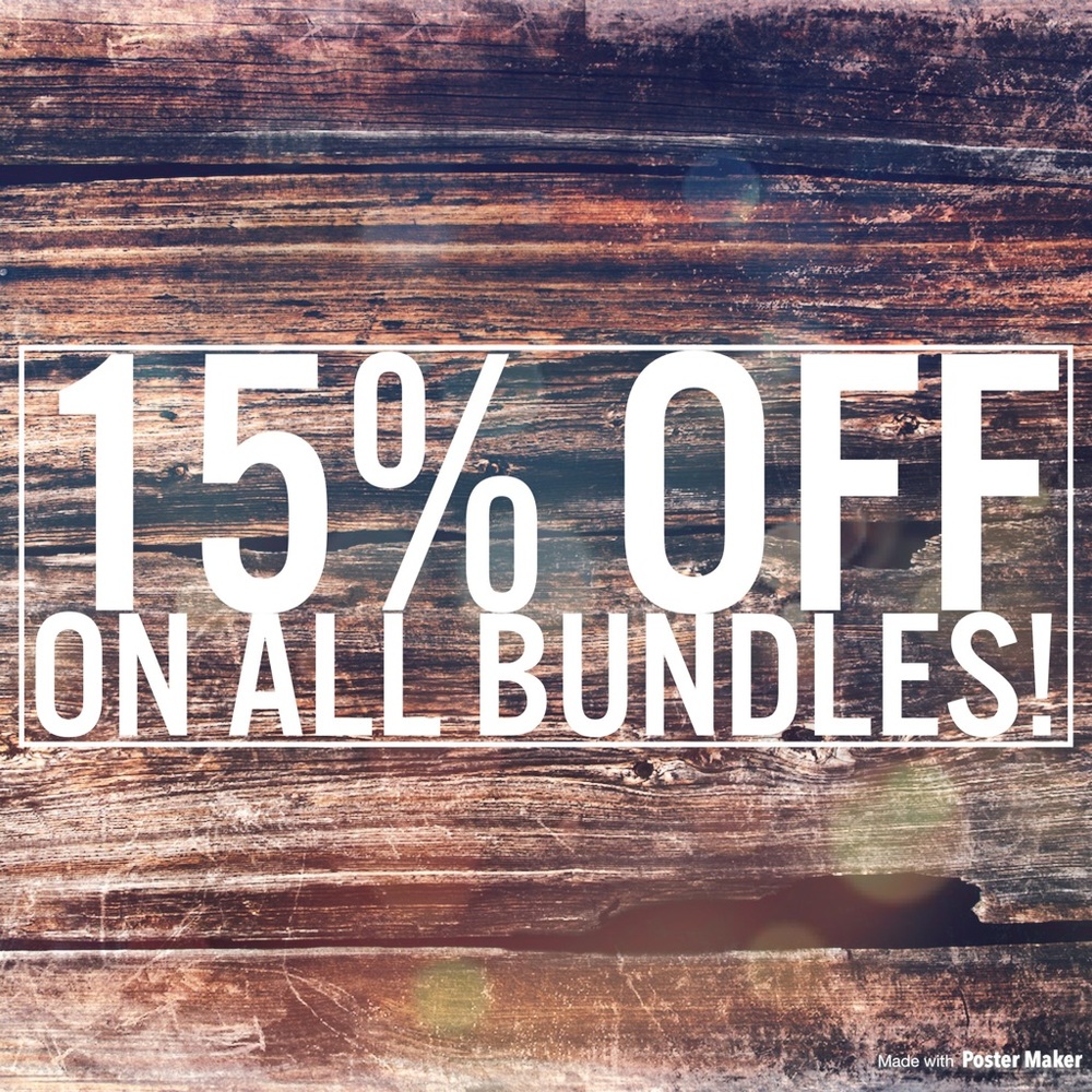 💫15% off bundles!💫