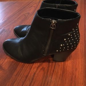 Express Black Booties