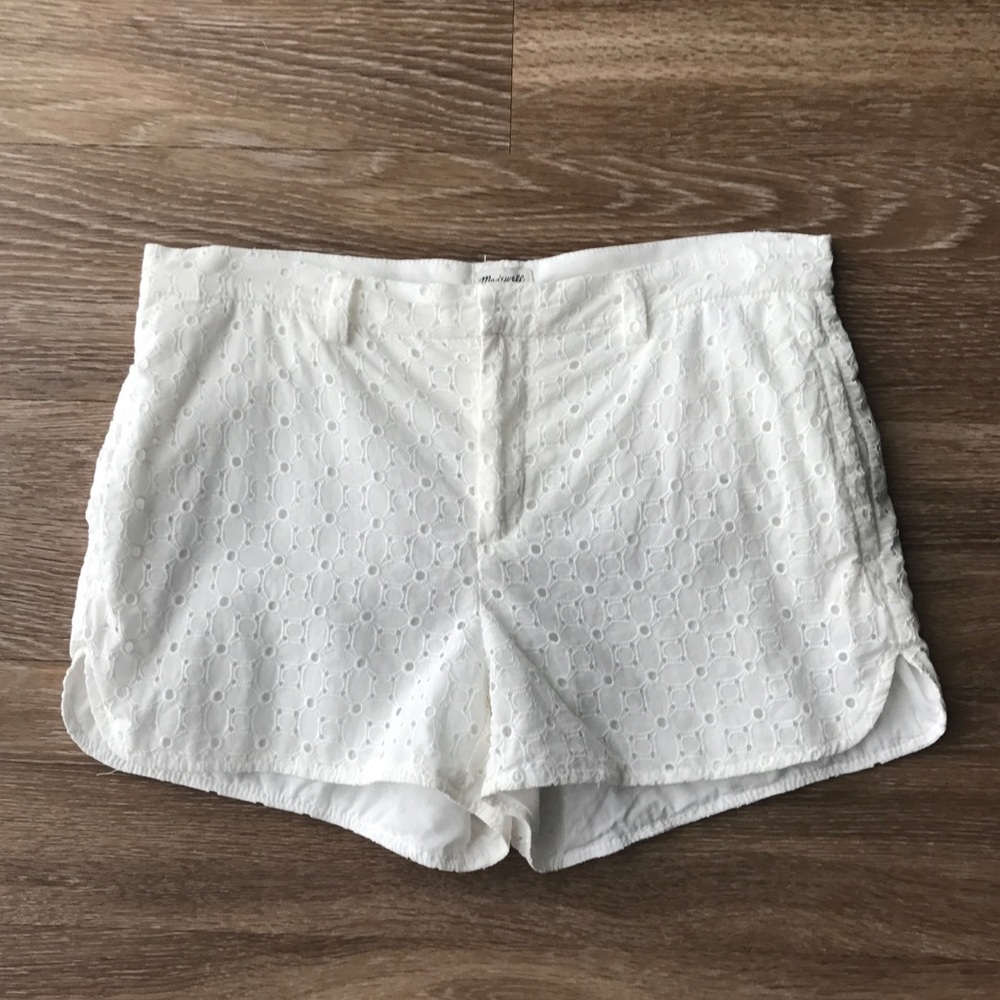 Madewell Eyelet Shorts