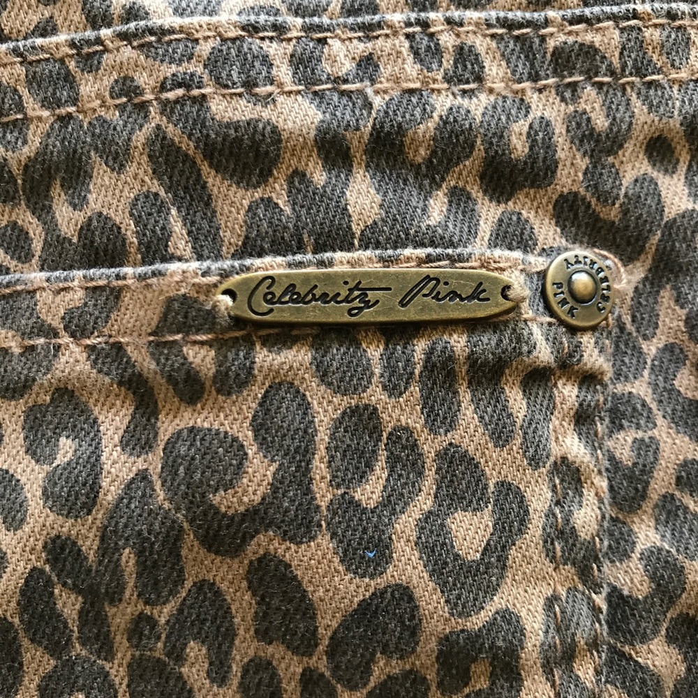 Celebrity Pink Cheetah Print Shorts