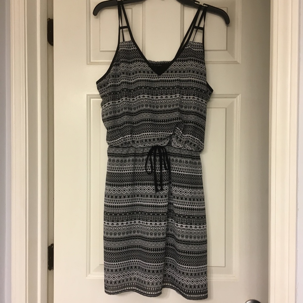 Black and White Dress