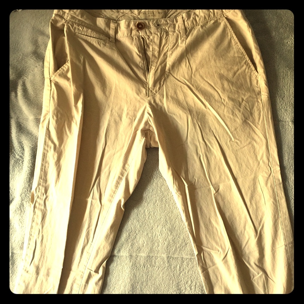 Burberry pants chinos
