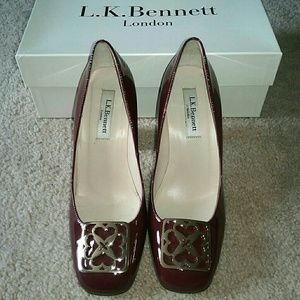 LK Bennett Cami Block Heel