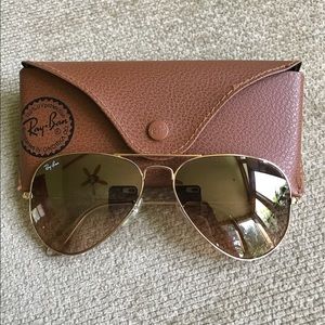 Authentic Ray-Ban Aviator sunglasses