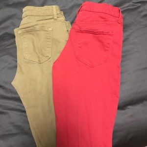 Old Navy Rockstar Skinnies - both come together