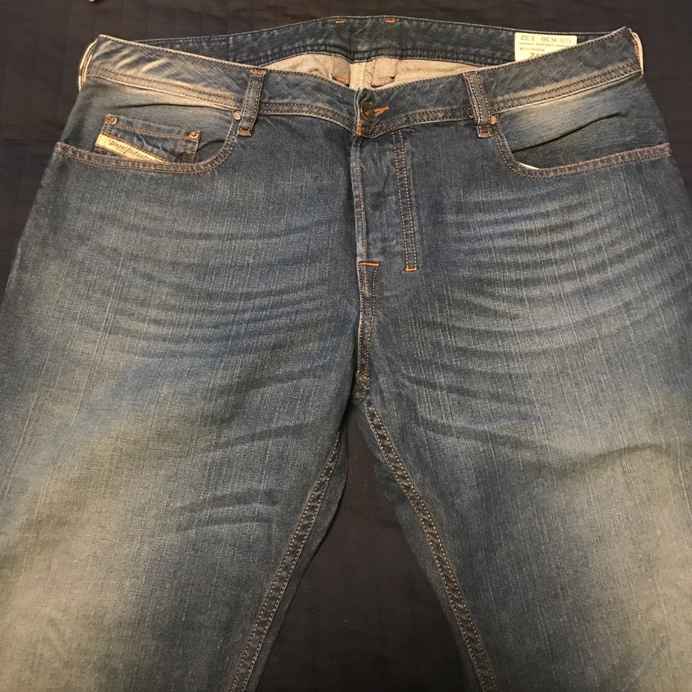 Diesel men's boot cut jeans