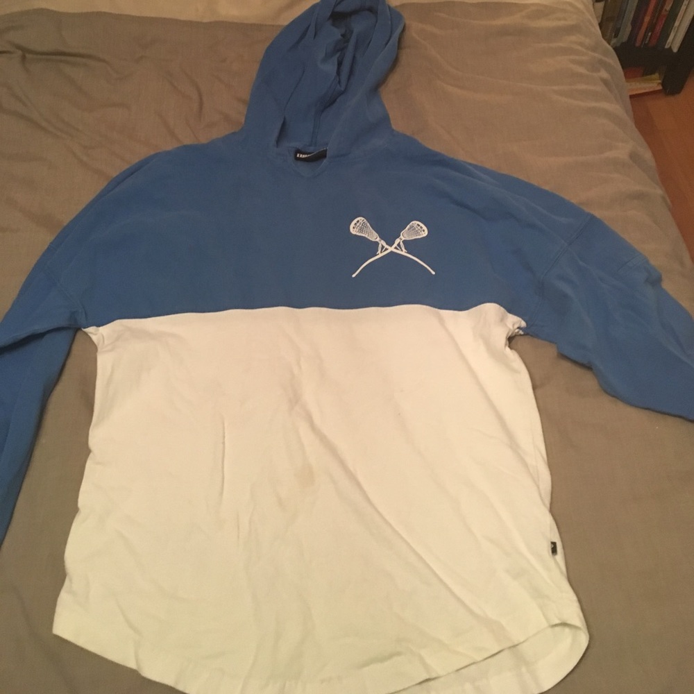 behind the back lacrosse sweatshirt