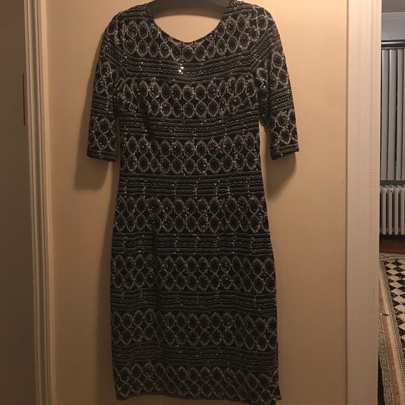 JAX sequin holiday party evening dress size 12 - Picture 2 of 5