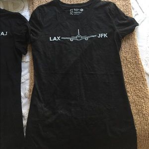 LAX -> JFK t-shirt