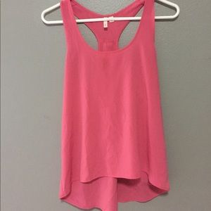 pink thank top