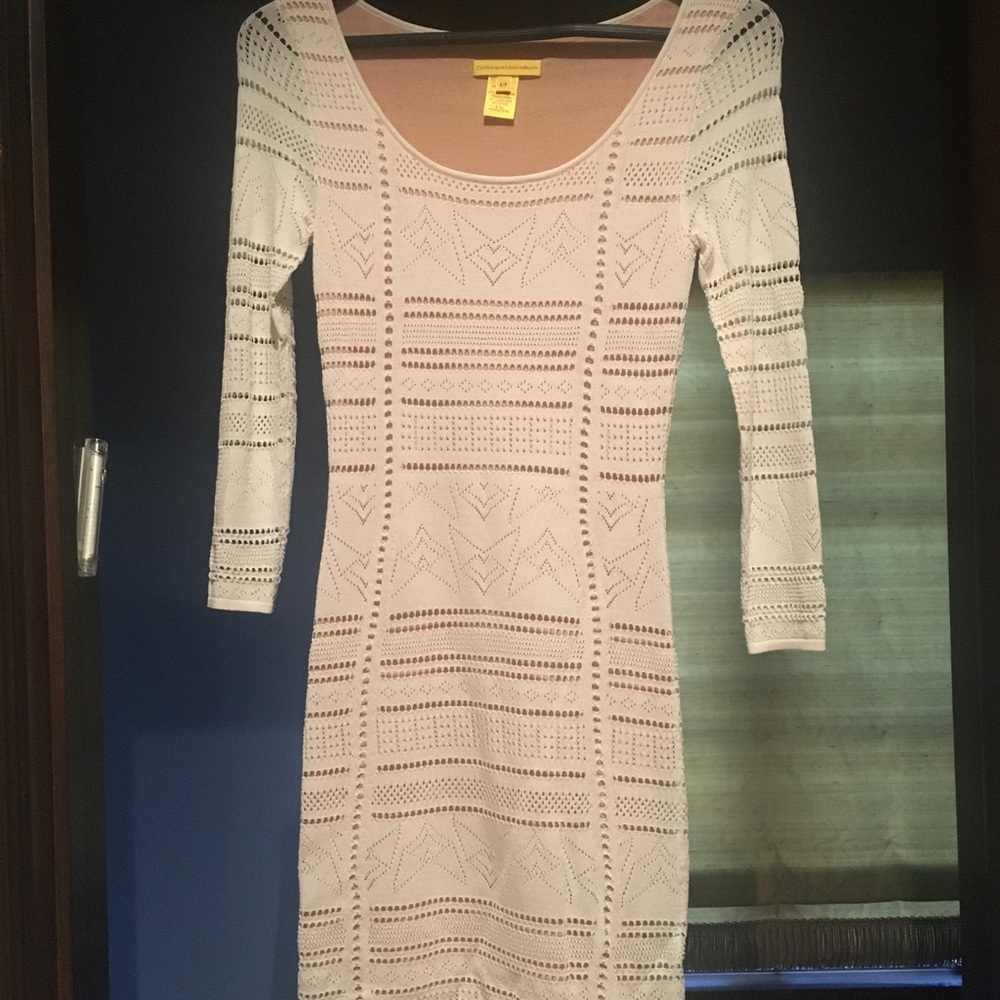 Catherine Malendrino white/off white dress