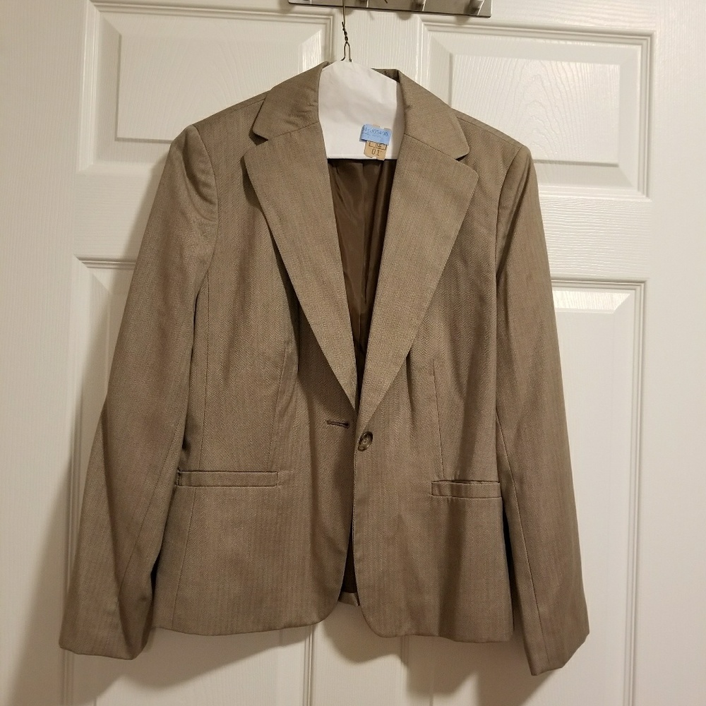 Brown Ann Taylor Blazer