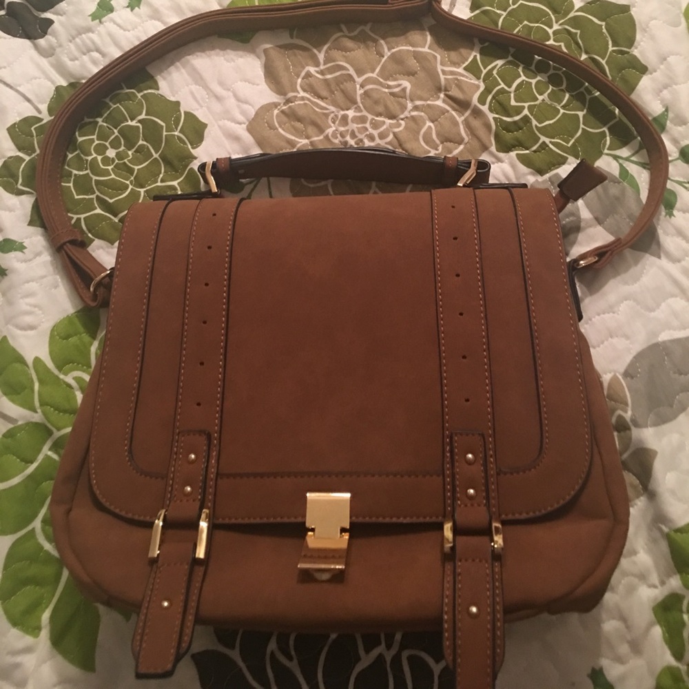 Like new Saddle Purse from Just Fab