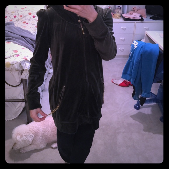 Juicy Couture Zip Up Hoodie - Picture 1 of 6