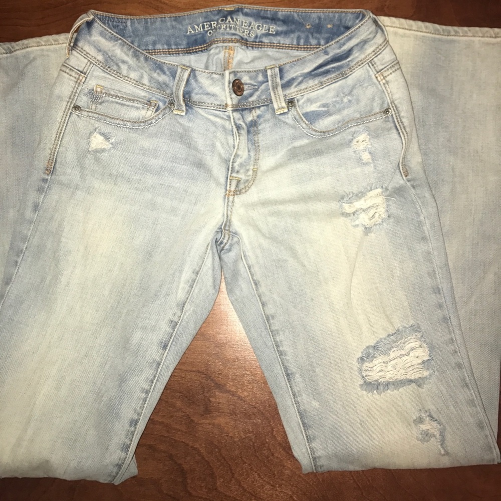 Factory distressed American Eeagle Kick Boot