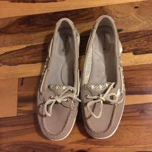 Sperry Top-Sider Women 6M Gray Leather w/Mesh