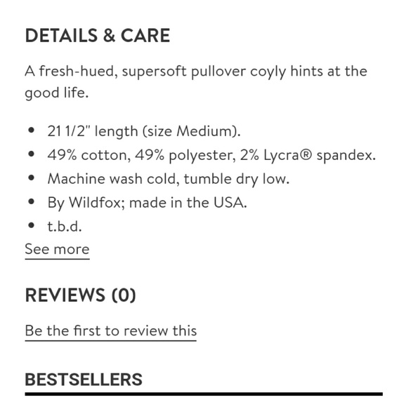 My yacht or yours wildfox pullover - Picture 4 of 8