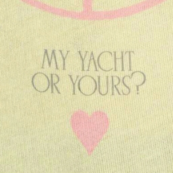 My yacht or yours wildfox pullover - Picture 6 of 8